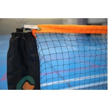 Carrington Tragbares Badmintonnetz 3 Meter - schwarz/orange