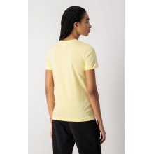 Champion Shirt (Baumwolle) Big Logo-Print gelb Damen