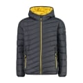 CMP Steppjacke mit Wattierung (wasserabweisend, warm) titaniumgrau/gelb Kinder