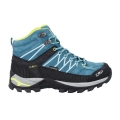 CMP Wanderschuhe Rigel Mid WP (Trekking, wasserdicht) tealblau/acido Damen