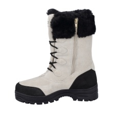 CMP Winterstiefel Ayalik (Wildleder, wasserdicht) cremeweiss Damen