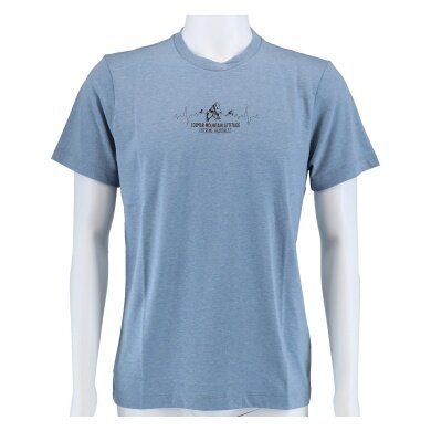 Colmar Freizeit-Tshirt Follower (Polyester/Baumwolle) blau/grau Herren