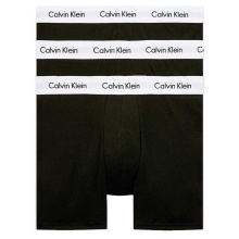 Calvin Klein Unterwäsche Boxershorts Cotton Stretch Brief (Baumwolle) schwarz/weiss Herren - 3 Stück