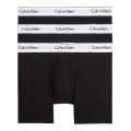 Calvin Klein Unterwäsche Boxershorts Brief Modern Cotton (Baumwolle) schwarz Herren - 3 Stück