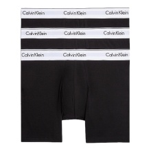 Calvin Klein Unterwäsche Boxershorts Brief Modern Cotton (Baumwolle) schwarz Herren - 3 Stück