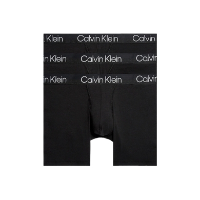 Calvin Klein Unterwäsche Boxershorts Brief Modern Structure (Baumwolle) schwarz Herren - 3 Stück