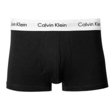 Calvin Klein Unterwäsche Boxershorts Low Rise Trunk (Baumwolle) mehrfarbig schwarz/weiss/grau Herren - 3 Stück