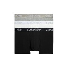 Calvin Klein Unterwäsche Boxershorts Trunk Modern Structure (Baumwolle) mehrfarbig schwarz/weiss/grau Herren - 3 Stück