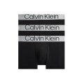 Calvin Klein Unterwäsche Boxershorts Trunk Steel Cotton (Baumwolle) schwarz Herren - 3 Stück