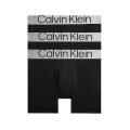 Calvin Klein Unterwäsche Boxershorts Brief Steel Cotton (Baumwolle) schwarz Herren - 3 Stück