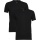 Calvin Klein Shirt Crew Neck (95% Baumwolle) Unterwäsche schwarz Herren - 2er Pack