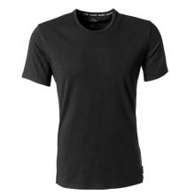 Calvin Klein Shirt Crew Neck (95% Baumwolle) Unterwäsche schwarz Herren - 2er Pack