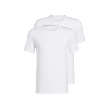 Calvin Klein Shirt Crew Neck (95% Baumwolle) Unterwäsche weiss Herren - 2er Pack