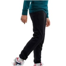 Champion Freizeithose Cuff Pants (Baumwolle) mit kleinem Logo schwarz Jungen