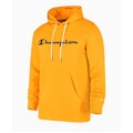 Champion Kapuzenpullover Hoodie Big Logo Print (gefüttert) sonnengelb Jungen