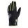 Chiba Winterhandschuhe Thermo X-Cross (wasserdicht, winddicht, atmungsaktiv) schwarz/neongelb - 1 Paar