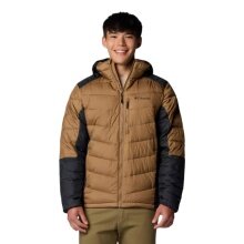 Columbia Winter-Daunenjacke Labyrinth Loop II Hooded (Omni-Heat Infinity, Wärmeisolierung) braun/schwarz Herren