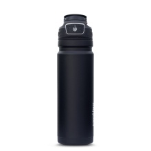 Contigo Thermo-Trinkflasche Free Flow Autoseal vakuum-isolierte (auslaufsicher) 700ml schwarz - 1 Flasche