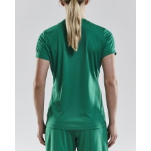 Craft Sport-Shirt (Trikot) Squad Solid - lockere Schnitt, schnelltrocknend - grün Damen