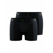 Craft Funktionsunterwäsche Boxershort Core Dry 3-Inch (atmungsaktiv, hoher Tragekomfort) schwarz Herren - 2er Pack