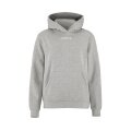 Craft Kapuzenpullover Community 2.0 Logo Hoodie (athletische Passform) grau Damen