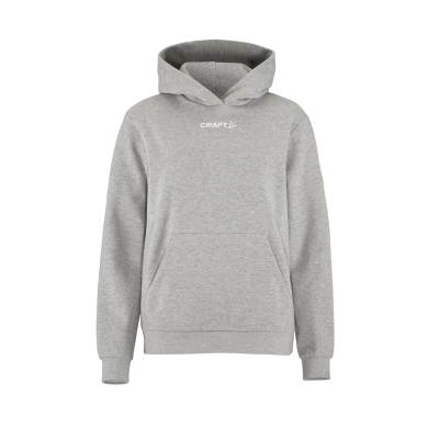 Craft Kapuzenpullover Community 2.0 Logo Hoodie (athletische Passform) grau Damen