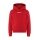 Craft Kapuzenpullover Community 2.0 Logo Hoodie (athletische Passform) rot Kinder