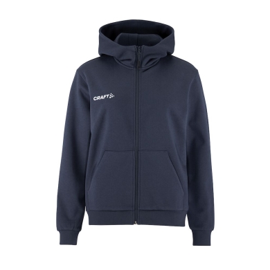 Craft Kapuzenpullover Community 2.0 Logo Full Zip Hoodie (Baumwolle/Polyester) navyblau Damen