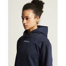 Craft Kapuzenpullover Community 2.0 Logo Hoodie (athletische Passform) navyblau Damen