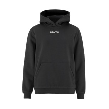 Craft Kapuzenpullover Community 2.0 Logo Hoodie (athletische Passform) schwarz Damen