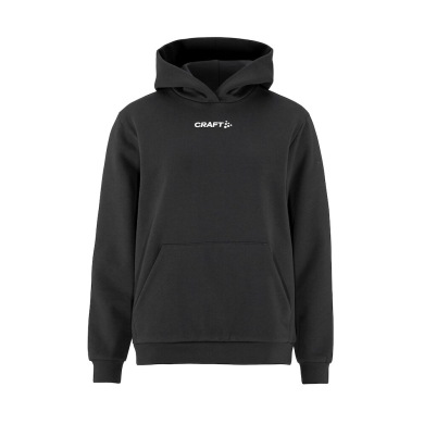 Craft Kapuzenpullover Community 2.0 Logo Hoodie (athletische Passform) schwarz Damen