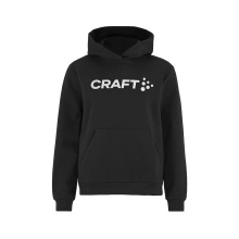 Craft Kapuzenpullover Community 2.0 Hoodie (hoher Tragekomfort) schwarz Damen