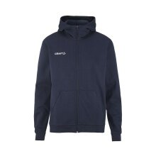 Craft Kapuzenpullover Community 2.0 Logo Full Zip Hoodie (Baumwolle/Polyester) navyblau Herren