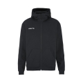 Craft Kapuzenpullover Community 2.0 Logo Full Zip Hoodie (Baumwolle/Polyester) schwarz Herren