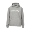 Craft Kapuzenpullover Community 2.0 Hoodie (hoher Tragekomfort) hellgrau Herren