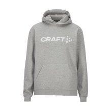 Craft Kapuzenpullover Community 2.0 Hoodie (hoher Tragekomfort) hellgrau Herren