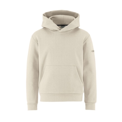 Craft Kapuzenpullover Community 2.0 Hoodie (athletische Passform) beige Kinder