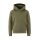 Craft Kapuzenpullover Community 2.0 Hoodie (athletische Passform) khakigrün Kinder