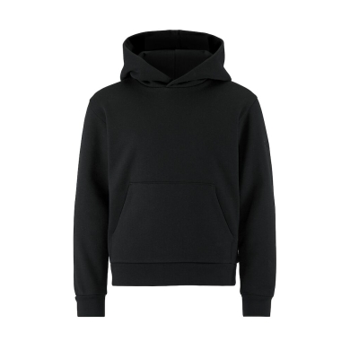 Craft Kapuzenpullover Community 2.0 Hoodie (athletische Passform) schwarz Kinder