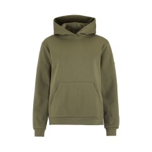 Craft Kapuzenpullover Community 2.0 Hoodie (athletische Passform) khakigrün Damen