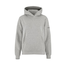 Craft Kapuzenpullover Community 2.0 Hoodie (athletische Passform) hellgrau Damen