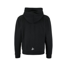 Craft Kapuzenpullover Community 2.0 Logo Full Zip Hoodie (Baumwolle/Polyester) schwarz Kinder