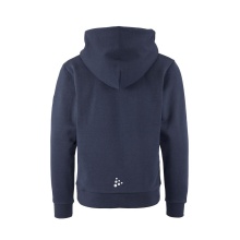 Craft Kapuzenpullover Community 2.0 Hoodie (hoher Tragekomfort) navyblau Kinder