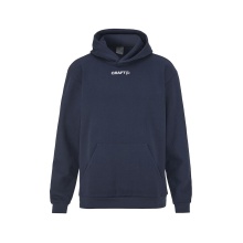 Craft Kapuzenpullover Community 2.0 Logo Hoodie (athletische Passform) navyblau Herren