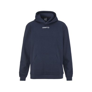 Craft Kapuzenpullover Community 2.0 Logo Hoodie (athletische Passform) navyblau Herren