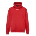 Craft Kapuzenpullover Community 2.0 Logo Hoodie (athletische Passform) rot Herren