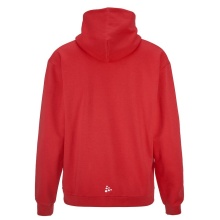 Craft Kapuzenpullover Community 2.0 Logo Hoodie (athletische Passform) rot Herren