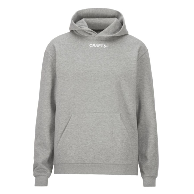 Craft Kapuzenpullover Community 2.0 Logo Hoodie (athletische Passform) grau Herren