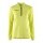 Craft Sport-Langarmshirt Extend Halfzip (hohe Bewegungsfreiheit, bequeme Passform) gelb Damen