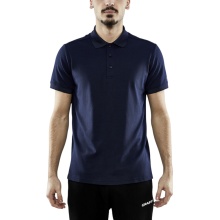 Craft Sport-Polo CORE Blend (hoher Tragekomfort) navyblau Herren